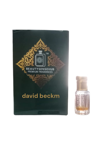 David Beckham Impression Attar For Men & Women, Authentic Attar,  Long Lasting Perfume Fragrance Oil