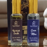 Turkish Oudh & Green Mira Combo Perfume Spray, long-lasting scent, Parfum for Men & Women, 20ML (Pack of 2)