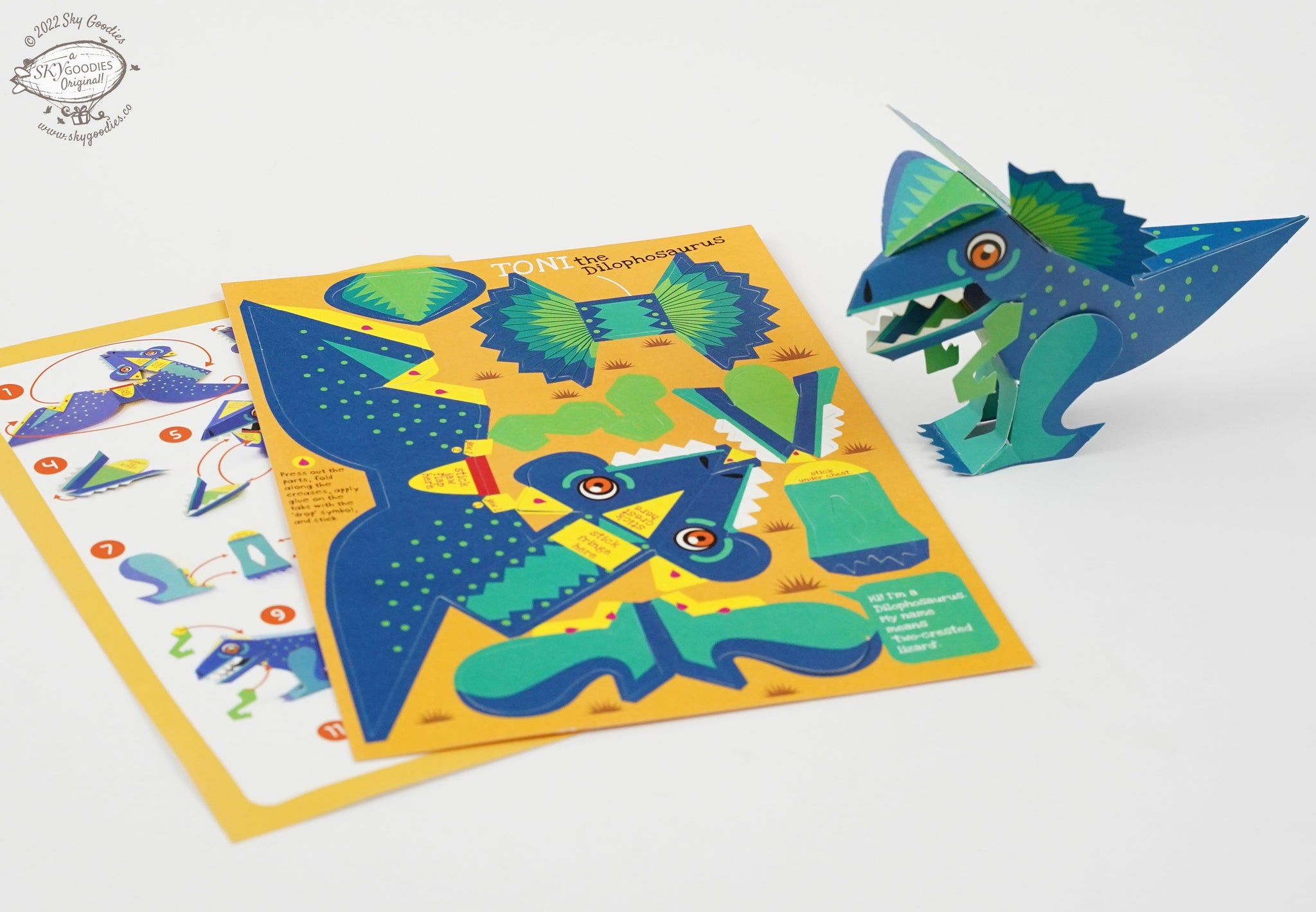 DIY Mini Dino, Fun Craft Kit, Ideal for Kids' DÃ©cor, Creative DIY Project,  (BOX SET 1 - Set of 6 )