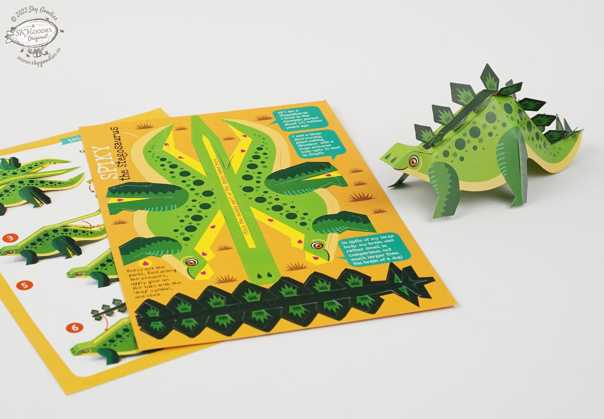 DIY Mini Dino, Fun Craft Kit, Ideal for Kids' DÃ©cor, Creative DIY Project,  (BOX SET 1 - Set of 6 )