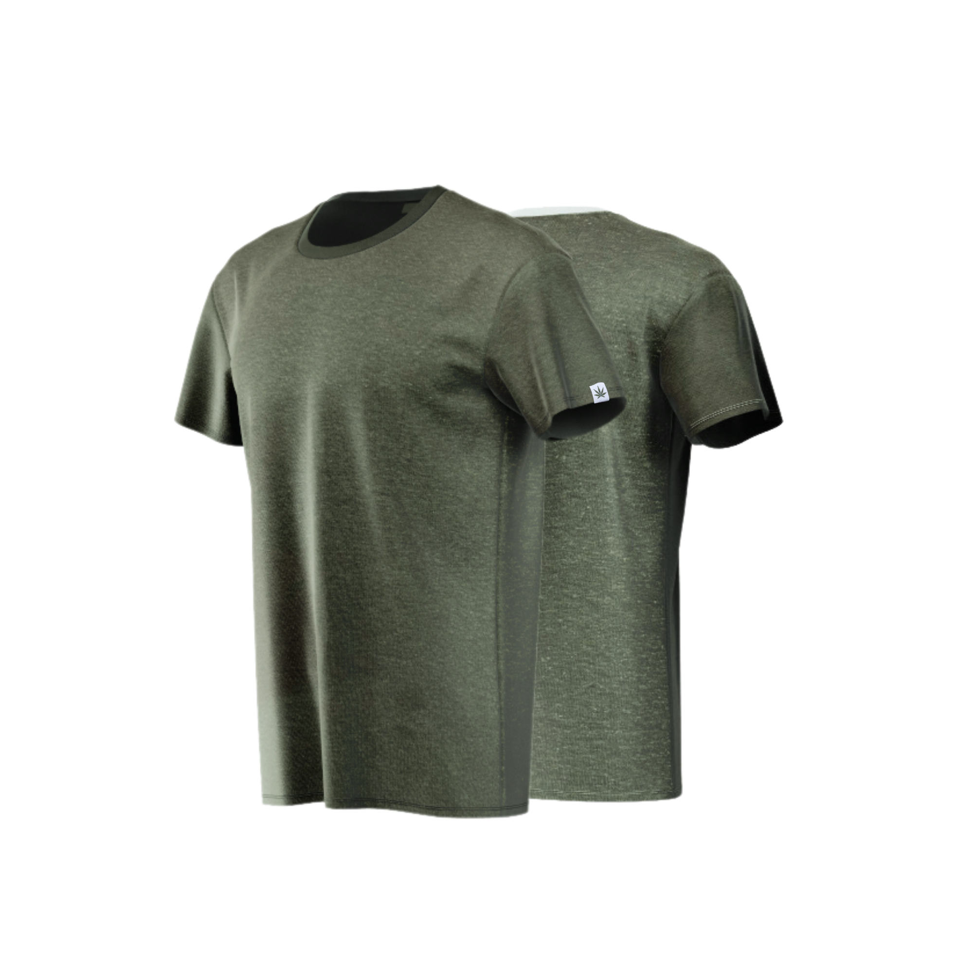 TruHemp Hemp T-Shirt for Men, Soft Crew Neck Tee Short Sleeve T-Shirt , Hemp & Cotton Blend T Shirt, Jersey fabric 180 GSM 55%Hemp 45% Cotton ( Olive Green )