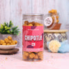 Crack A Nut's Chipotle Roasted Multi-Grain Puffs, Savory & Healthy Snack, Packed with Protein & Low in Sugar, Lightly Roasted Multi-Grain Goodness, Perfect for Cravings & Guilt-Free Indulgence, 100g.