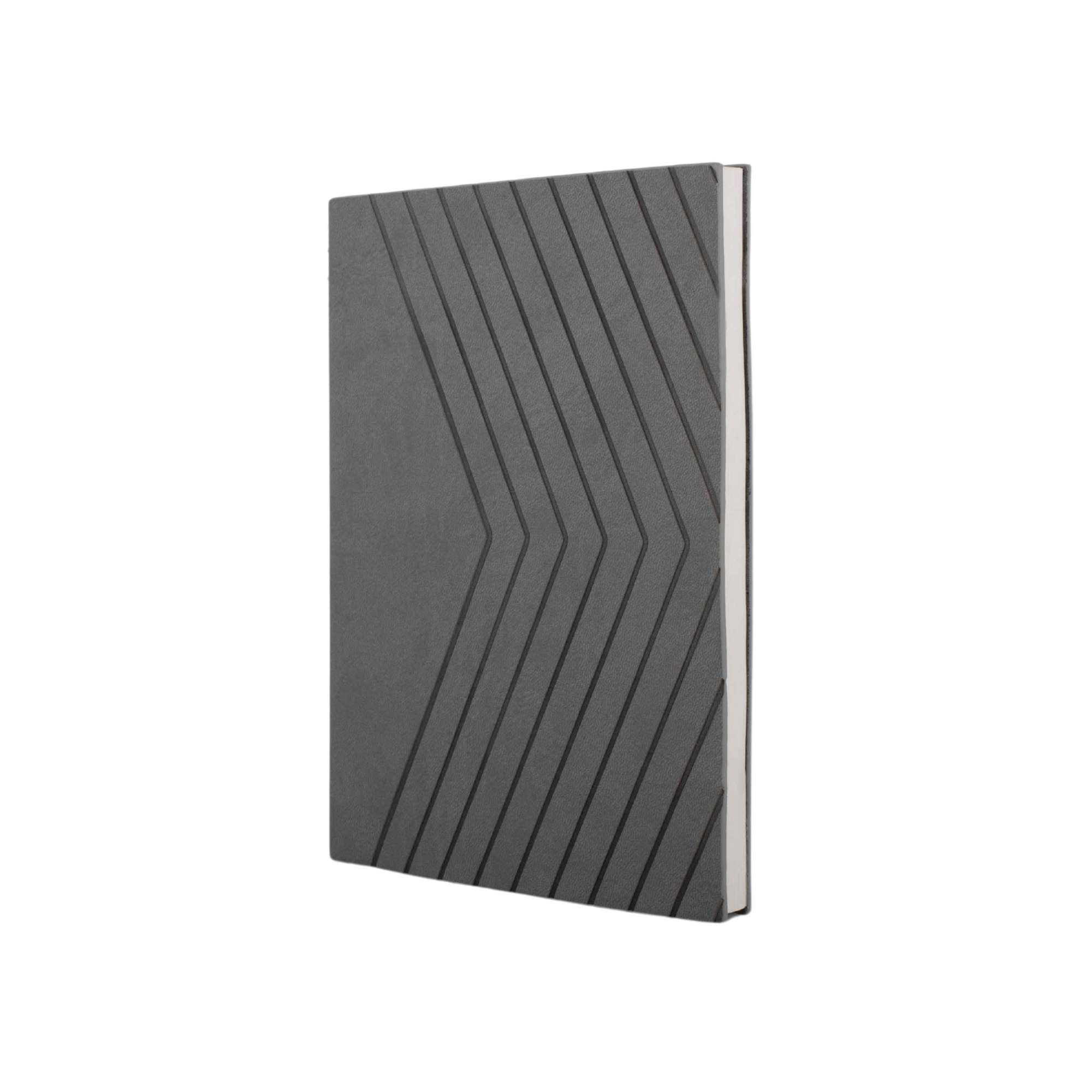 Soft A5 Journal Notebook | Customizable Gift for Executives, Travelers & Special Occasions (Grey, 192 Pages, 80 GSM)