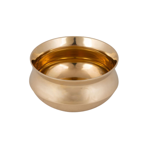 Luxe Pure Kansa Kids Handi | Brass Bowl for Holistic and Nutritious Dining