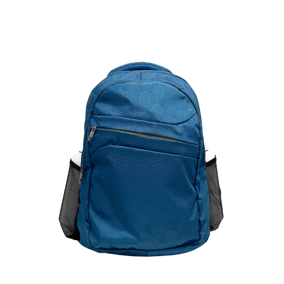 Perry Blue Laptop Backpack with Quick-Access Front Pocket | Backpack with 2-Compartment & 2 Pockects | 25L