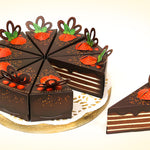 Chocolate Cake Gift Boxes (Set of 10), Durable and Elegant Gift Packaging, Perfect for Festivals, Birthdays, and Special Occasions