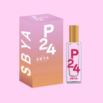 P24 Sbya Perfume for Men, Refreshing Citrus and Floral Fragrance with Dewy Roses, Green Notes, and Musk, Mild and Elegant Eau de Parfum, Timeless Signature Scent, Perfect Gift for Him (20ml)