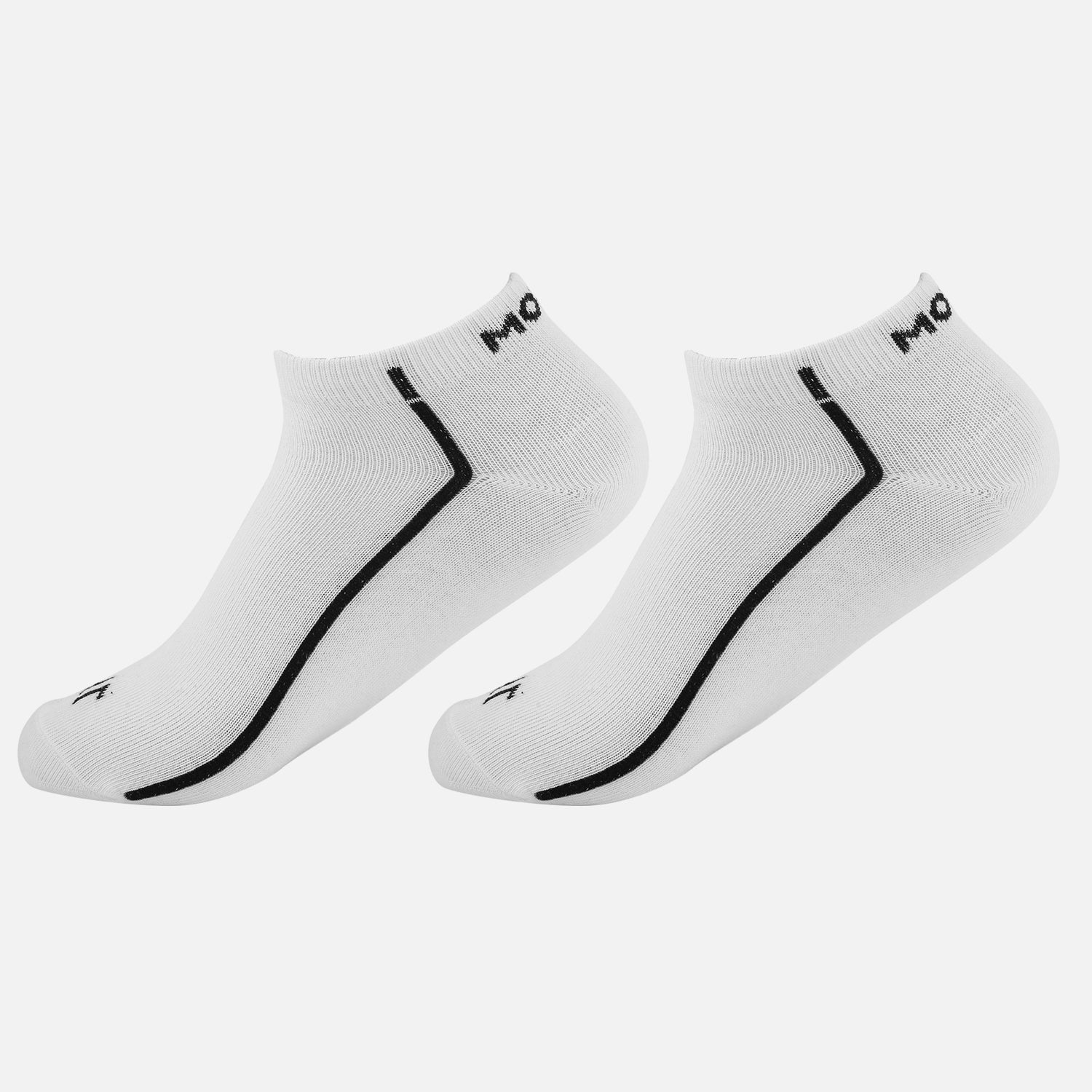 Ankle Plain Unisex Socks, Premium Cotton Blend, Comfortable, Versatile Design, Ideal for Gym & Daily Wear (White)