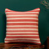 Farmhouse Red Stripe Cushion Cover – Weather-Resistant, Durable, UV-Resistant, Quick-Drying, Stylish, Versatile for Indoor/Outdoor Use, Offers Long-Lasting Strength with Rustic Countryside Charm, Perfect for Sofas, Chairs, and Patios (Set of 2)