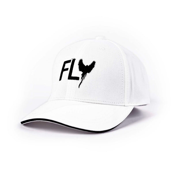 Oneword Baseball Cap Adjustable Size for Running Workouts and Outdoor Activities, Soft Cotton Cap ( White )