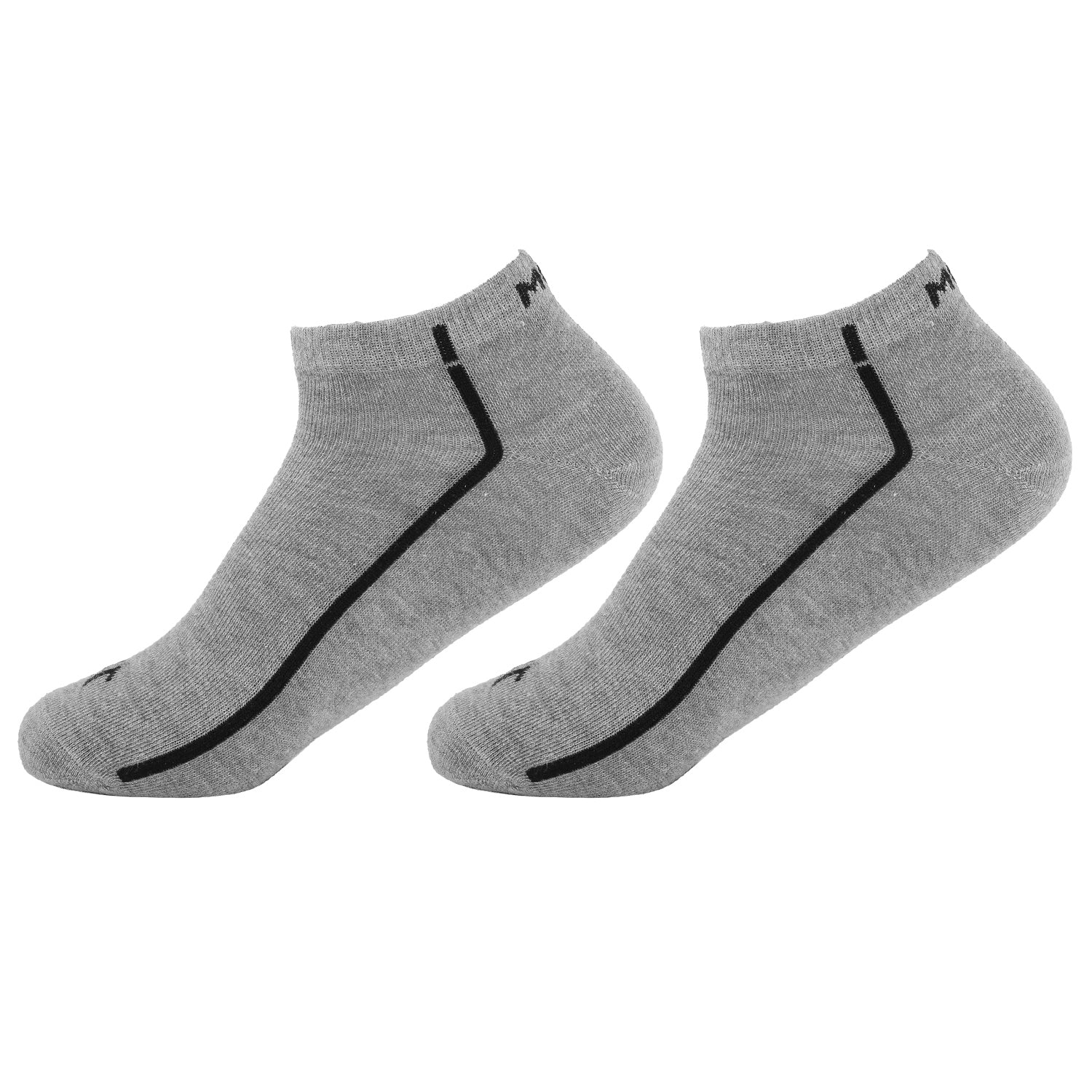 Ankle Plain Unisex Socks, Premium Cotton Blend, Comfortable, Versatile Design, Ideal for Gym & Daily Wear (Grey)