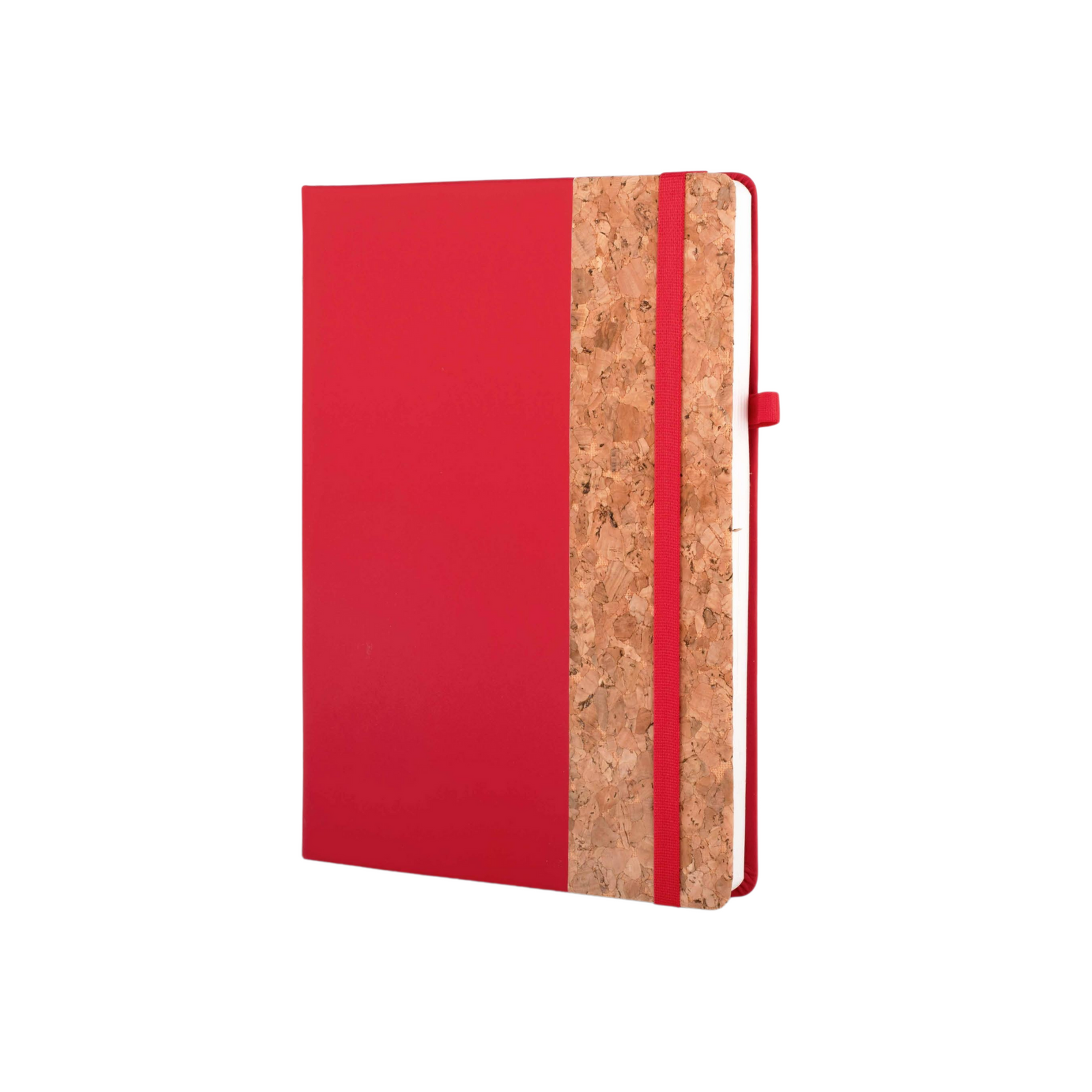 Cork Elastic A5 Journal Notebook | Customizable Gift for Executives, Travelers & Special Occasions (80 GSM, 192 Pages)