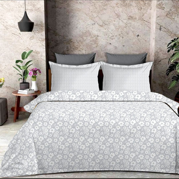 Rosemary Gray Twill Cotton Pillowcases, Paired Pillow Covers, Soft, Durable, and Elegant for Everyday Comfort (108