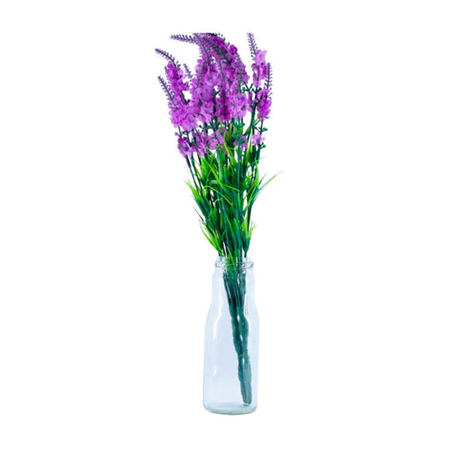 Qucciberry Artificial Spring Advent Lavender Flowers - Purple, Decorative Piece for Weddings, Table & Home DÃ©cor, Stylish and Long-Lasting, Unisex