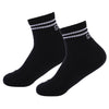 Quarter Lifestyle Unisex Socks, Premium Cotton Blend, Versatile Design, Durable & Superior Grip, Comfort & Everyday Style (Black/White)