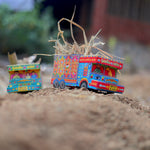 DIY Auto Rickshaw - GREEN, Craft Kit, Ideal for Home DÃ©cor, Fun DIY Crafting Activity