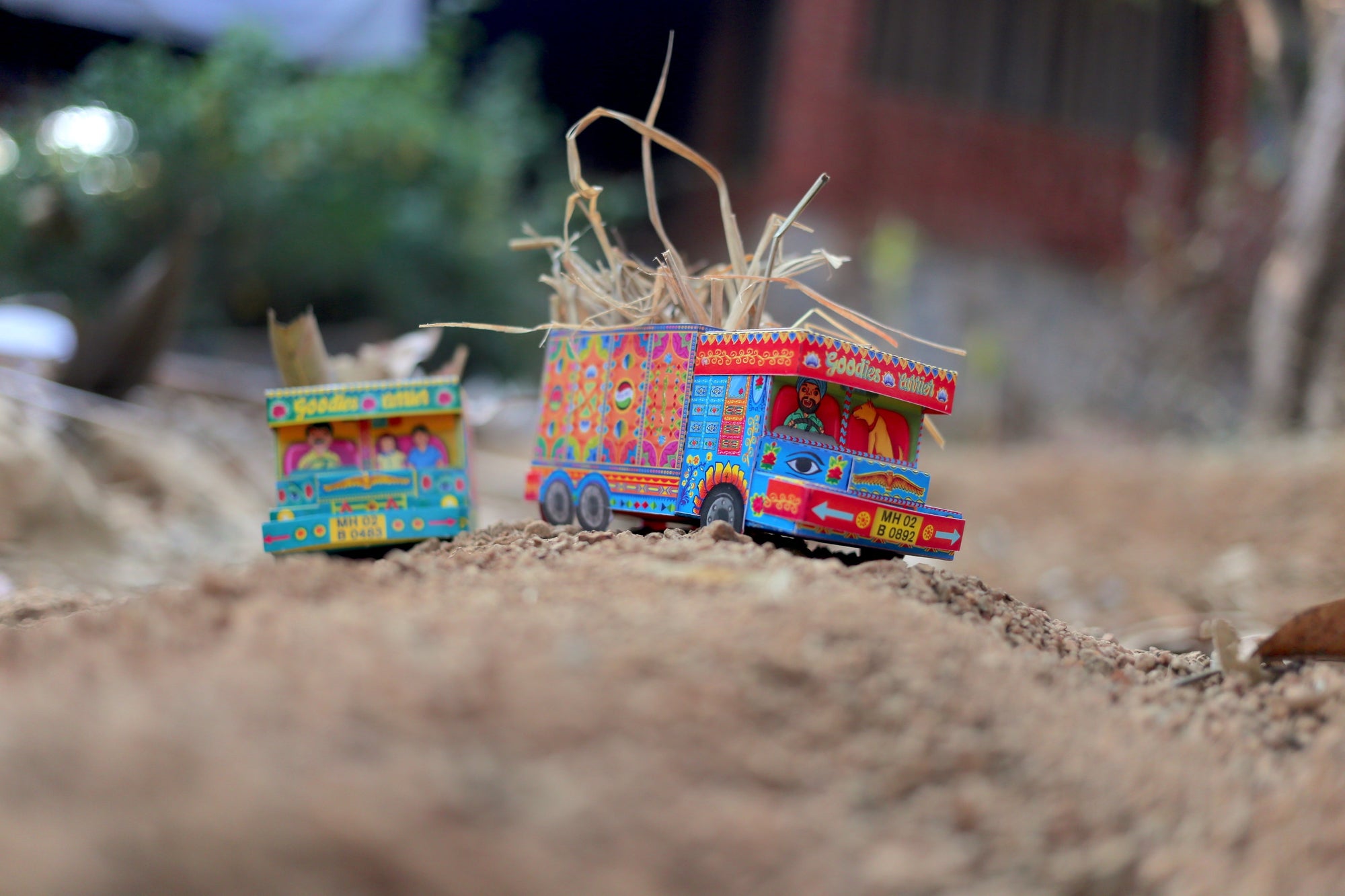 DIY Auto Rickshaw - GREEN, Craft Kit, Ideal for Home DÃ©cor, Fun DIY Crafting Activity