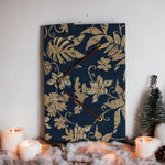 Recycled Paper Vintage Journal (BLUE) - Small