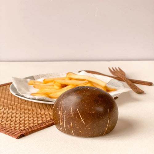 Salt & Pepper Coconut Shell Shakers