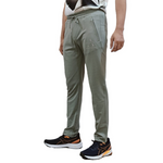 Dry-Melange Men's Track Pant, Soft & Stretchable, Polyester-Cotton Blend, Joggers, Perfect for Training & Loungewear (Pista Green)