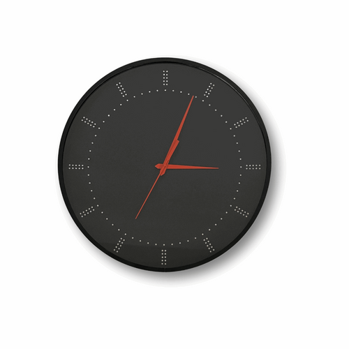 Analog Wall Clock | Minimalist Design | 18 inch Wall Clock for Home and Office (Minimalist Black)