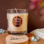 Luxury Scented Candle with Cork Lid - Soy Wax (1 wick) Vanilla (pAck 2)