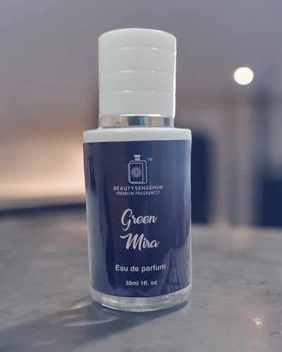 Green Mira Perfume Spray, Long-lasting Fragrance, Refreshing Scent for Men & Women, Premium Attar-style Perfume, Authentic, Everyday Wear