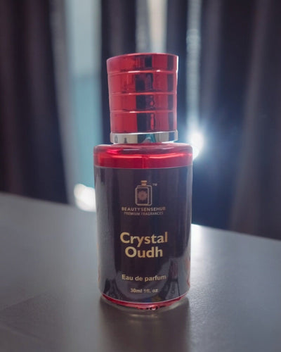 Crystal Oudh Perfume Spray, Long-lasting Fragrance, Luxurious Oudh Scent for Men & Women, Premium Attar-style Perfume, Authentic, Everyday Wear