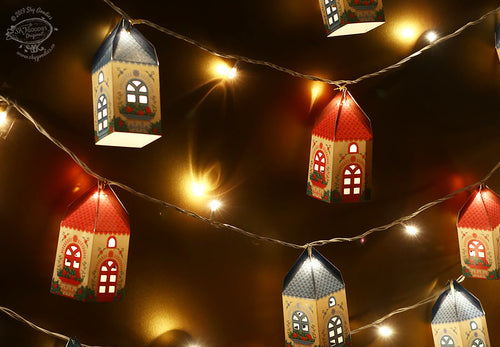 Mini Happy Home Fairy Lights, Electric with 2-Pin Plug, Perfect for Home DÃ©cor, Festive Lighting, Warm Ambiance (Set of 10)