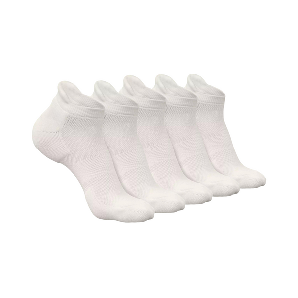 SuperGeneriX Bamboo Socks for Men | Odor-Free Bamboo Socks | Soft Bamboo Socks | Cushioned Bamboo Socks | Breathable Socks | Durable Bamboo Socks (5, White)