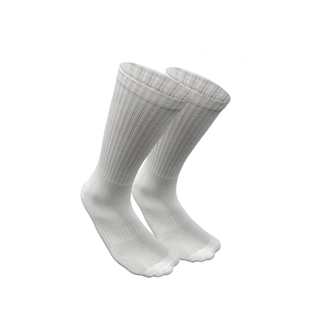 Chaussettes de sport pour hommes | Chaussettes de course mi-mollet - Lot de 6