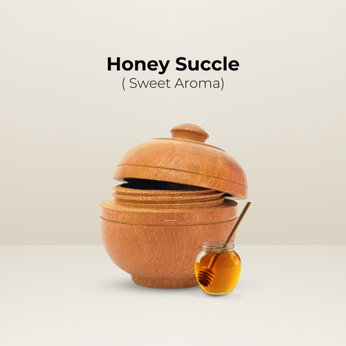 Honey Suckle Solid Perfume | Long-Lasting Fragrance Balm