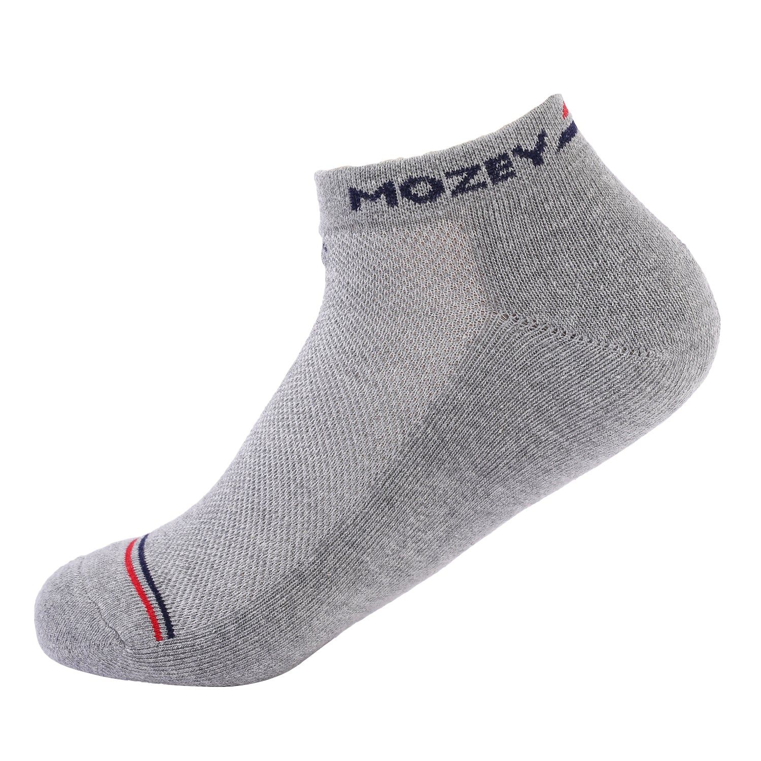 Ankle All-Day Comfort Unisex Socks, Premium Cotton Blend, All-Day Comfort, Versatile Design, Ideal for Gym & Daily Wear (Grey Melange)