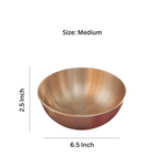 Luxe Pure Kansa Kids Kadai | Handcrafted Brass Bowl for Healthy Eating