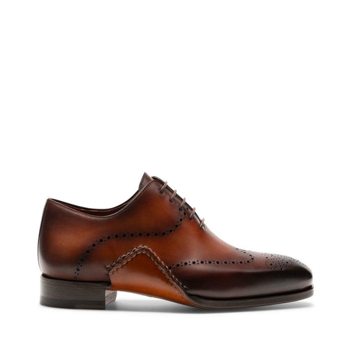 Men's Grant Cognac Shoes, Goodyear Welted, Durable Construction, Shock-Absorbing Insoles, Goodyear Welted, Durable Construction, Flexible Outsole