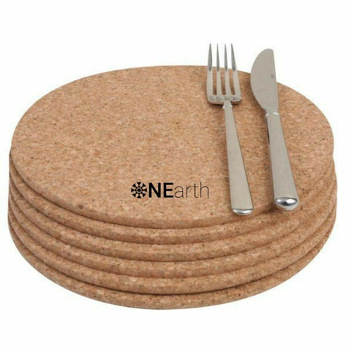 Heat Resistant Cork Trivets Pack of 2 (Round)