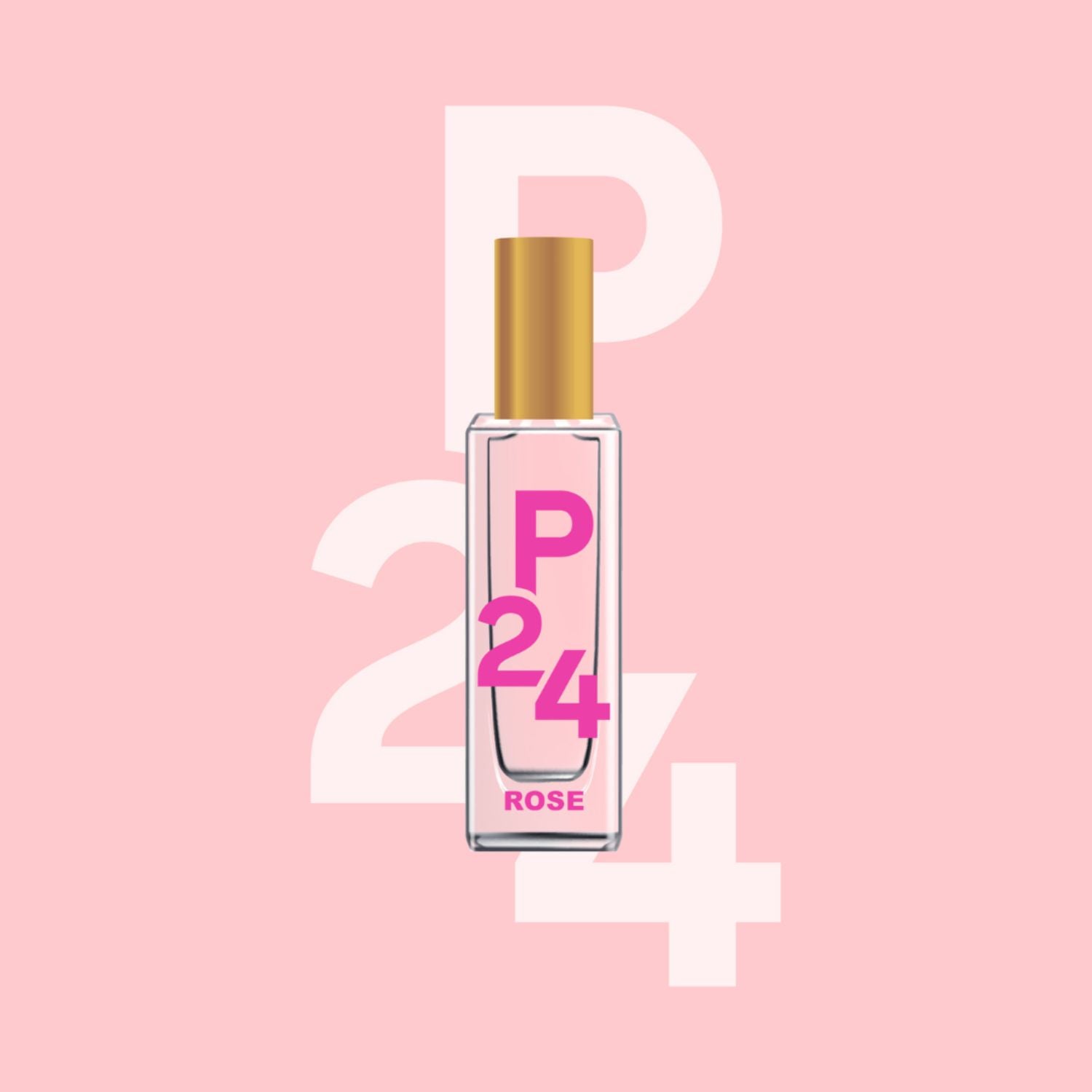 P24 Rose Perfume for Women, Elegant Floral Fragrance with Notes of Fresh Roses, Musk, and Subtle Earthy Undertones, Romantic Eau de Parfum, Timeless Signature Scent, Perfect Gift for Her (20ml)