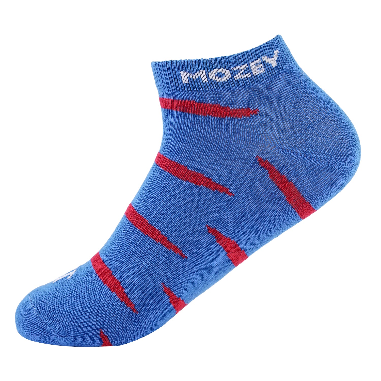 Ankle Multi-Color Unisex Socks, Premium Cotton Blend, Reinforced Heel & Toe, Lightweight & Breathable Design, Perfect For Everyday Comfort (Blue/Fuchsia)