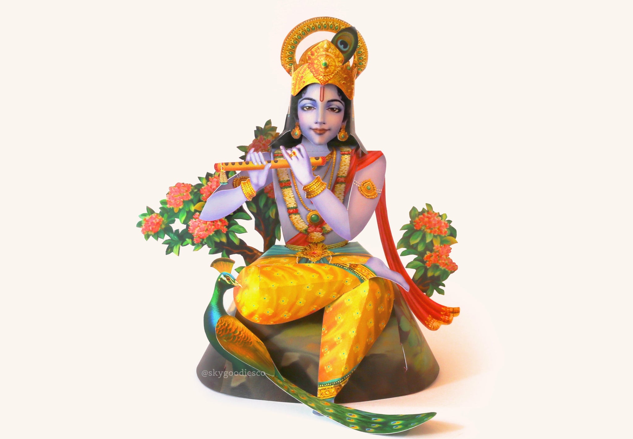 DIY Paper Craft Kit - Krishna, Fun Craft Kit, Ideal for Festival DÃ©cor, Creative DIY Project