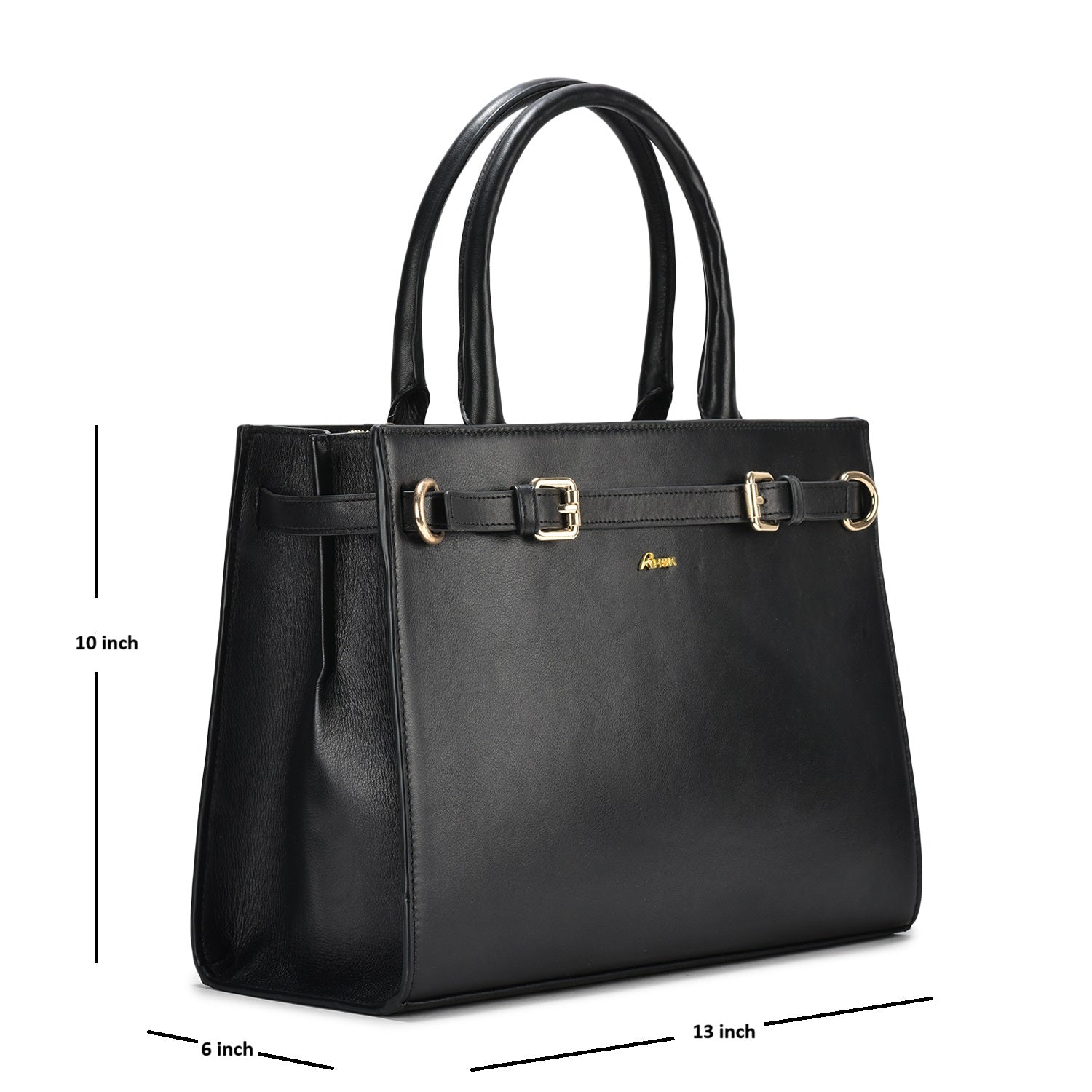 Marsella Real Leather Tote Bag, Premium Grain Leather, Spacious Compartments, Secure Zips, Versatile for Casual and Formal Use