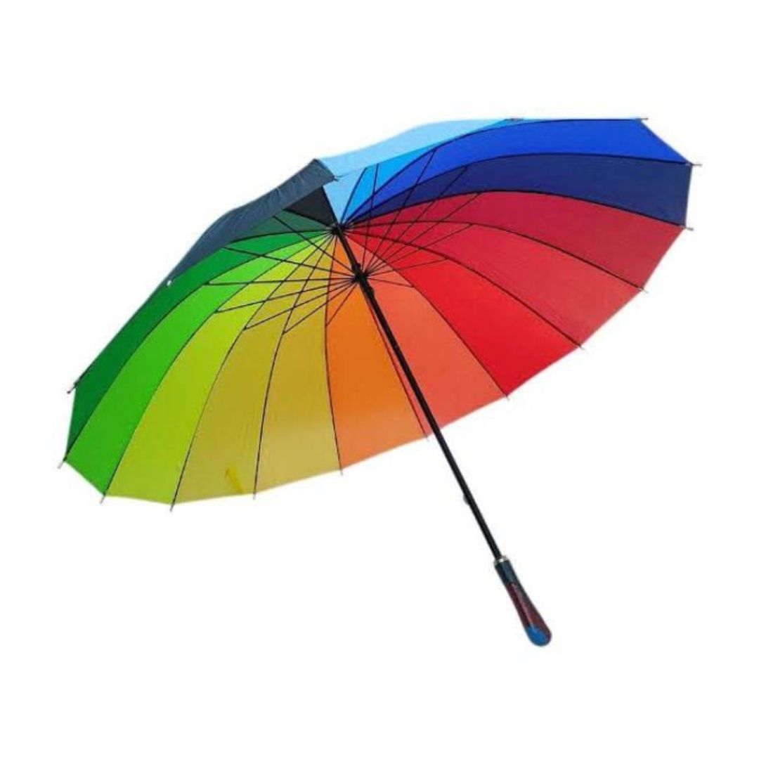 Rainbow Umbrella – Stylish, Durable, Steel Frame, Strong Ribs, Perfect for Stormy Days, Affordable, Keeps You Dry and Stylish