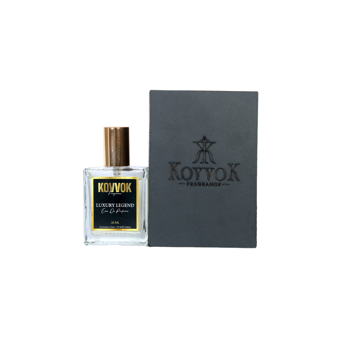 Parfum Legend Oud de luxe pour homme | Parfum longue durée aux notes florales, fruitées et herbacées - 30 ml