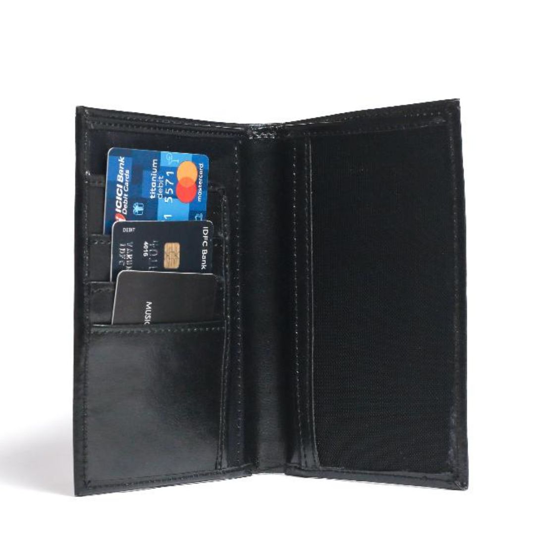 Document Wallet – Water-Resistant, Multi-Compartment, Stylish Passport and Card Holder, Perfect for Travel