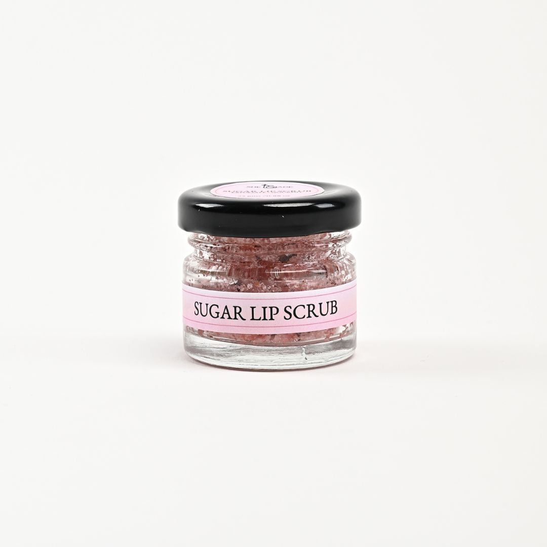 Rose Lip Scrub for Exfoliating, Hydrating, Nourishing Lips, Removes Dead Skin, Softens and Moisturizes, Enhances Lip Texture, Preps for Lip Products, Natural Rose Scent (25g)