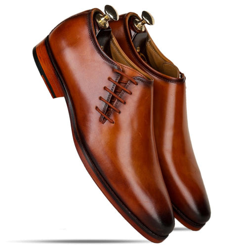 Side Lace-Up Wholecut Oxfords In, Flexible Outsole, Goodyear Welted, Handcrafted Detailing, Durable Construction, Classic Style