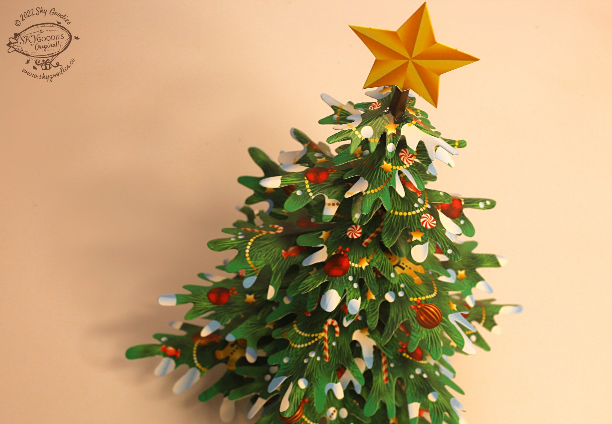 Paper Christmas Tree, DIY Paper Craft Kit, 2-in-1 Design, Ideal for Holiday DÃ©cor, Fun Crafting Activity