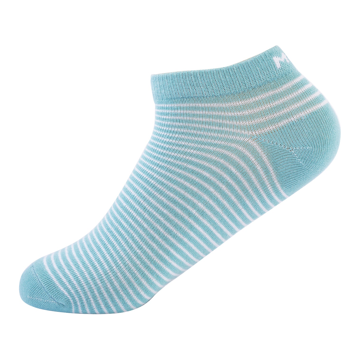 Ankle Women Sneaker Socks, Premium Cotton Blend, Lightweight & Durable, Superior Grip &  Perfect for Everyday and Casual Wear (Mint/White)