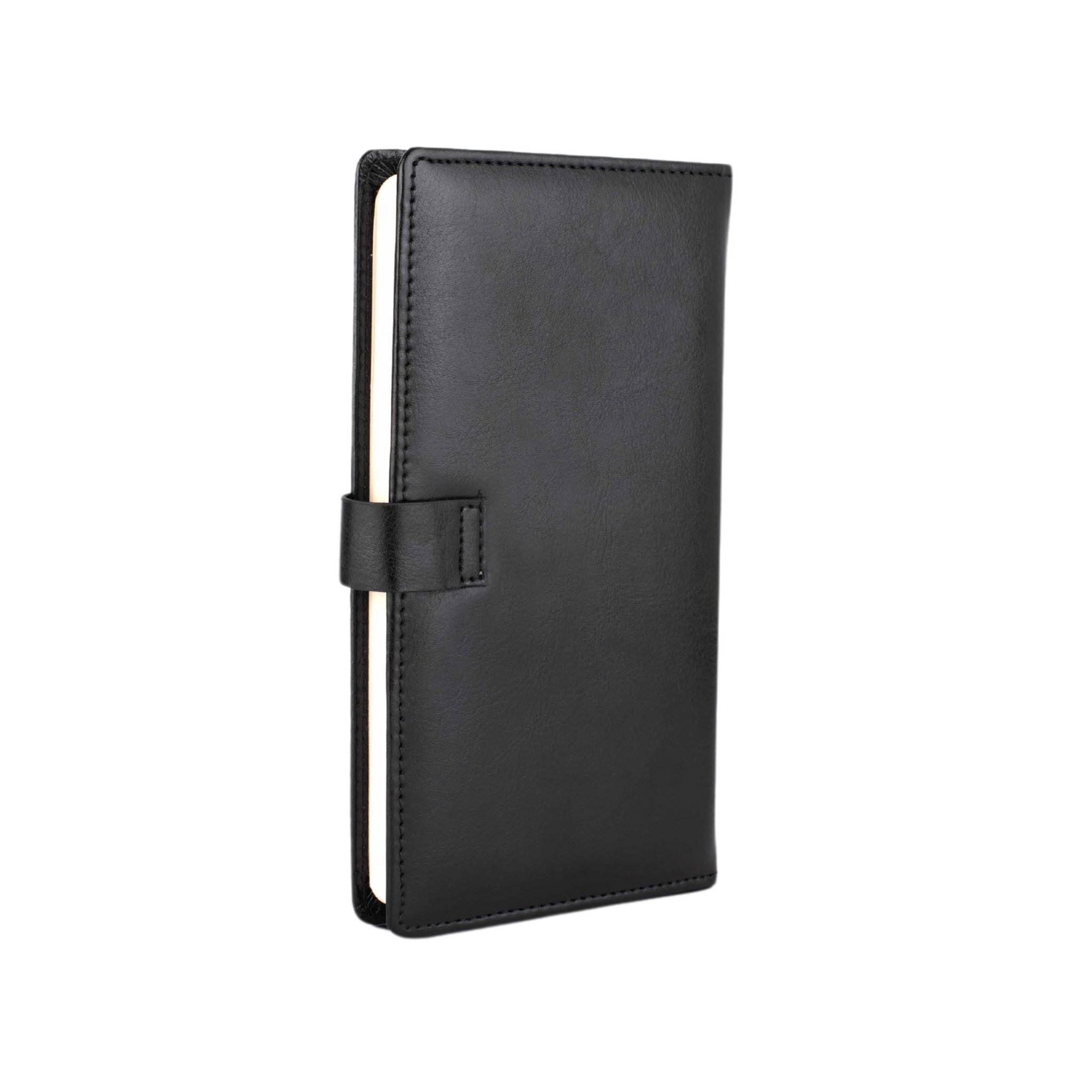 Prime A5 Journal Notebook with Premium Metal Pen | Customizable for Executives, Travelers & Special Occasions (Black, 192 Pages)