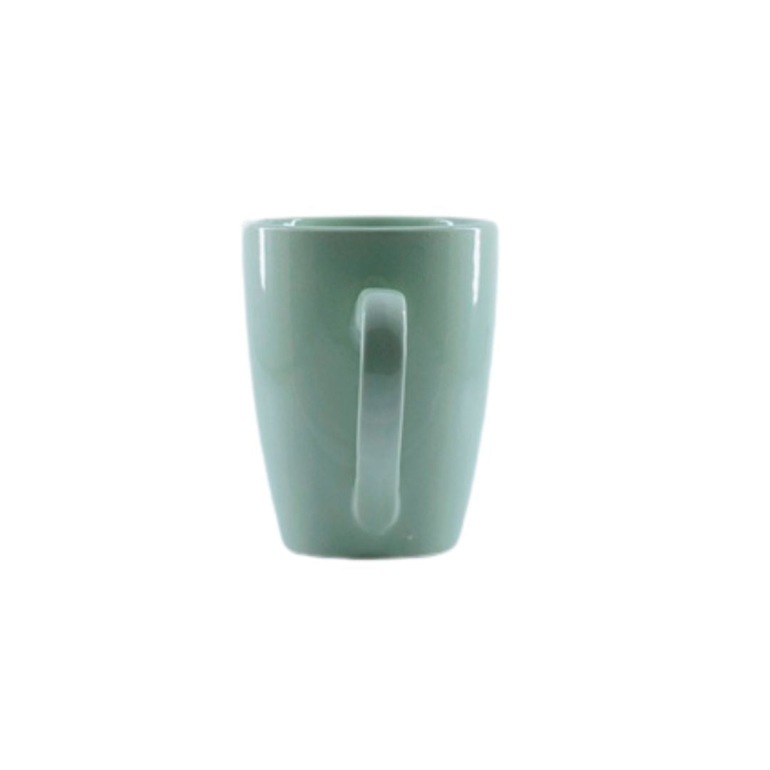 Qucciberry Ceramic Pastel Green Coffee Mug, Handcrafted 300 ML, Stylish Gift for Special Occasions, Unisex