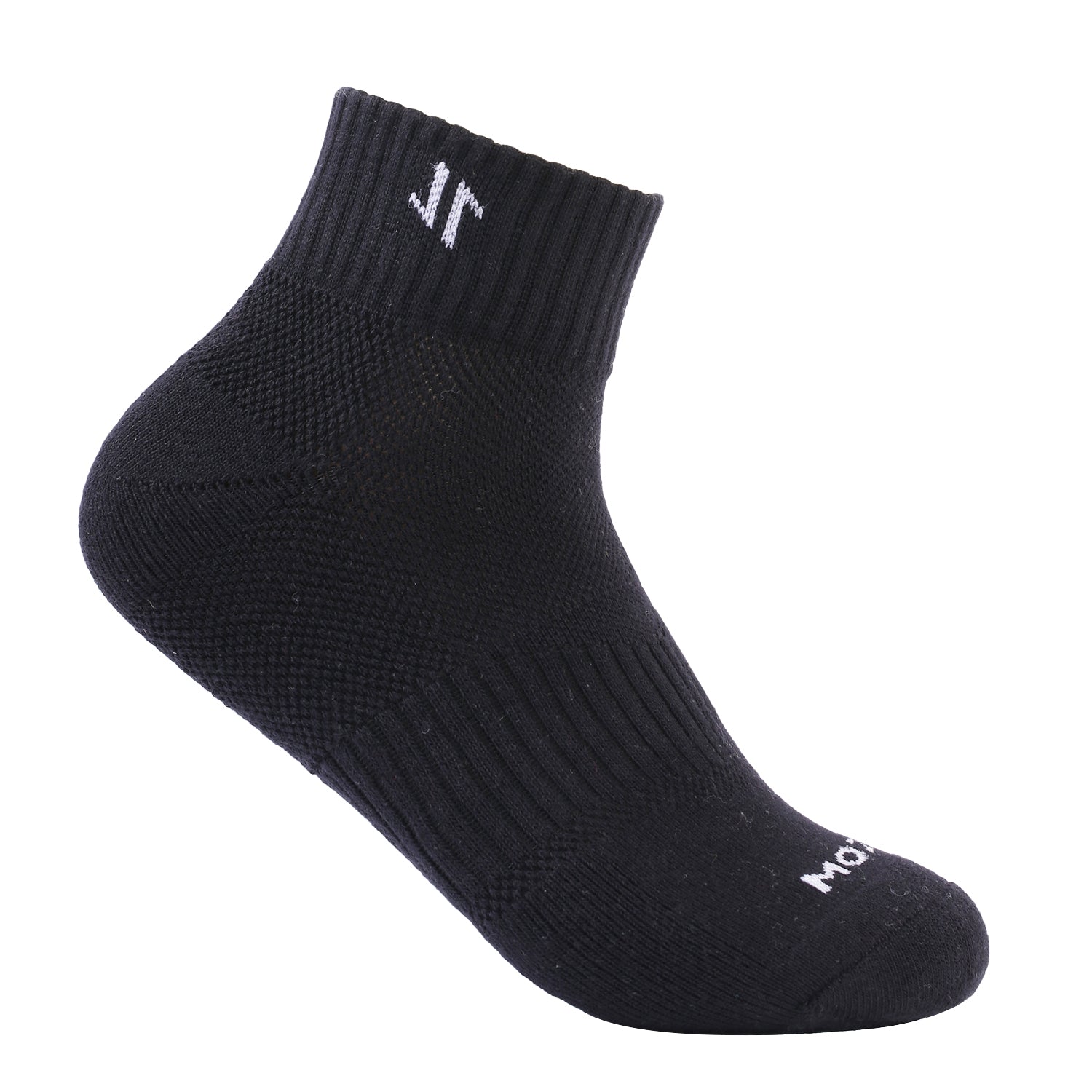 Ankle Unisex Sports Socks, Premium Cotton Blend, All-Day Comfort, Versatile Design, Ideal for Sports & Daily Wear (Black)